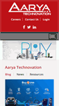 Mobile Screenshot of aaryatechnovation.com